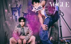 SAN and WOOYOUNG for VOGUE KOREA 2024 Issue