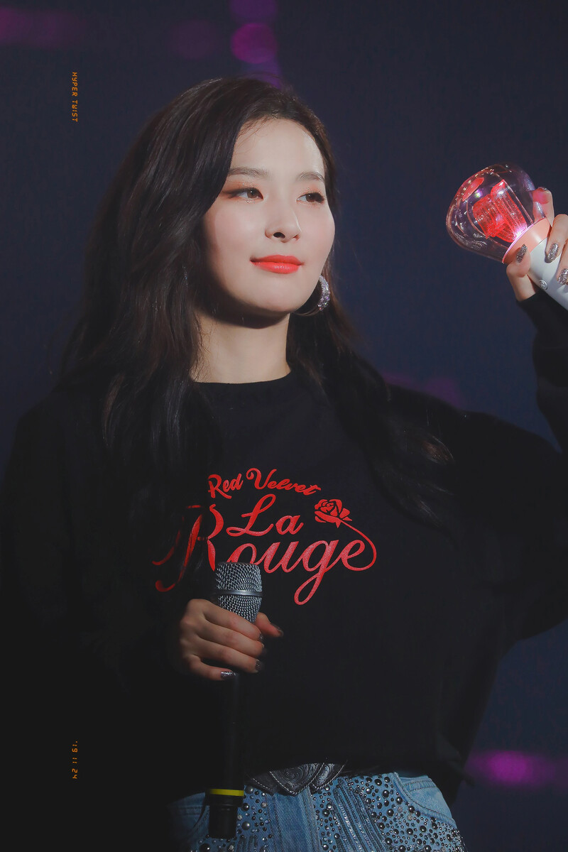 191123-24 La Rouge Day 1 & 2 - Red Velvet Seulgi documents 5