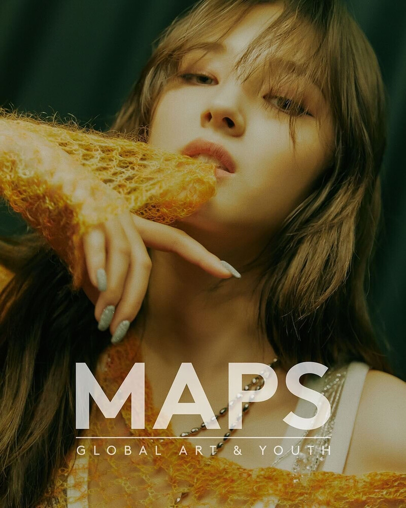 MOMOLAND's Nancy for MAPS Magazine October 2021 issue documents 6