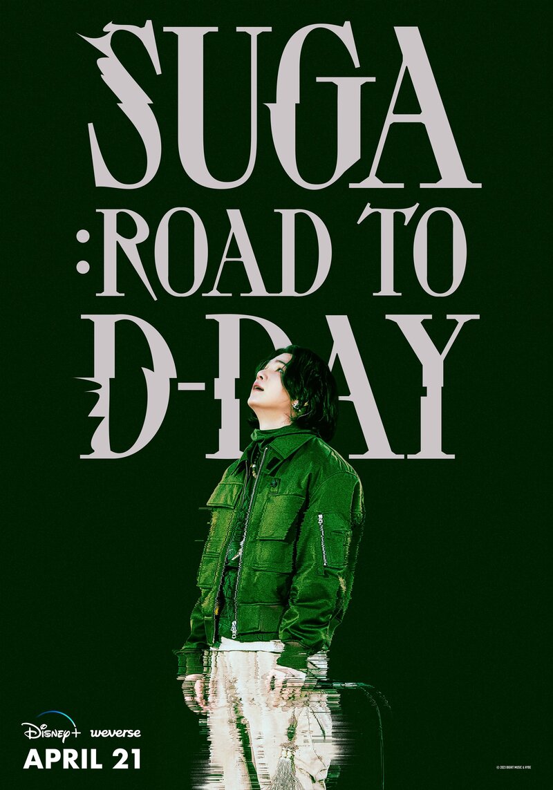 SUGA: 'Road To D-DAY' Documentary Teaser Poster documents 1
