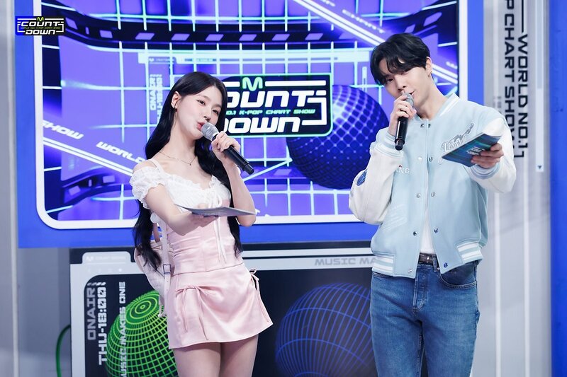 230831 MC Miyeon with Special MC Johnny at M Countdown documents 1
