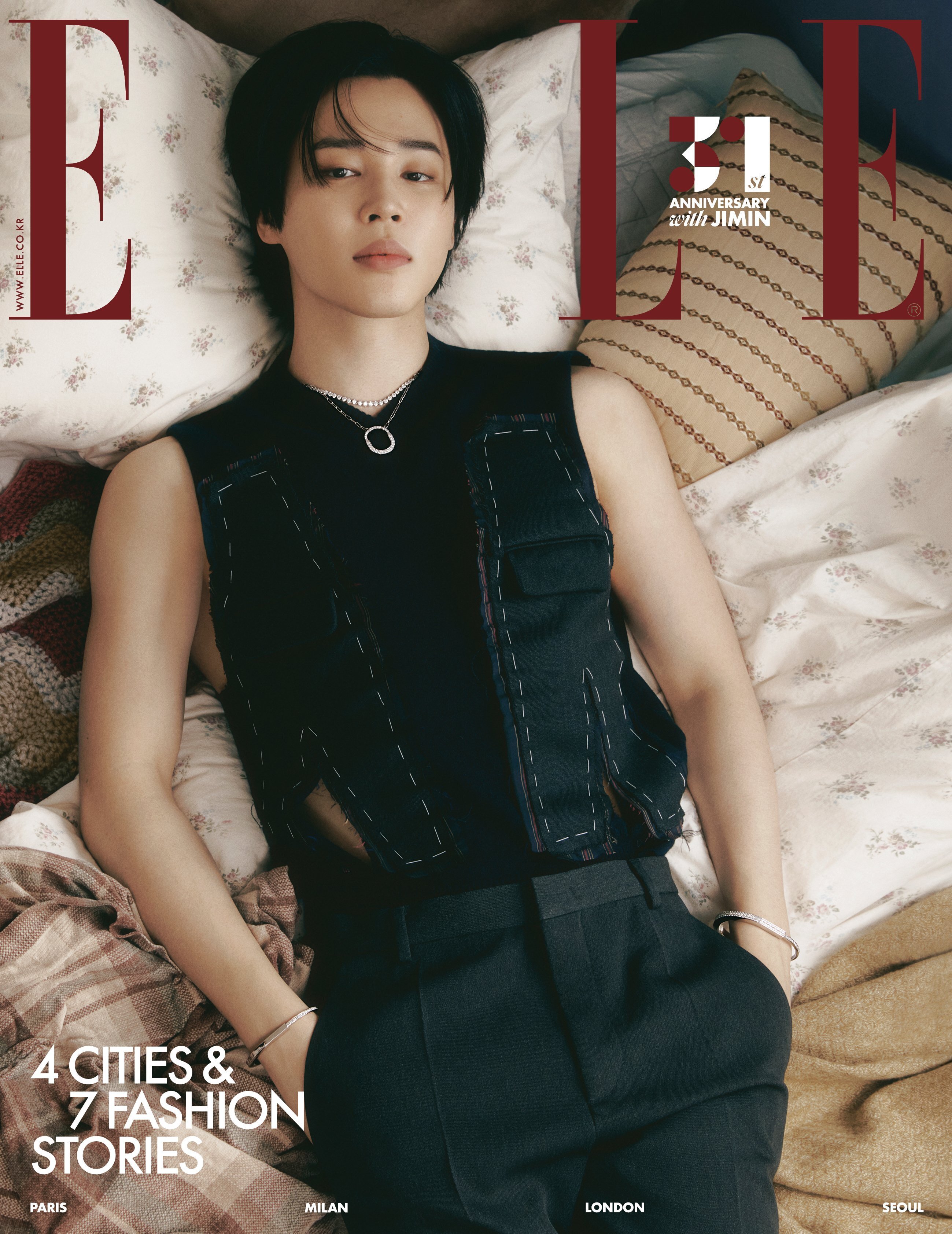 Jimin of BTS is a total hottie in Vogue Korea cover