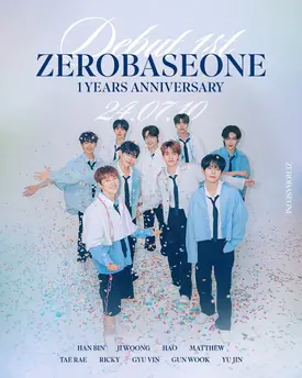 240710 ZEROBASEONE 1st Anniversary
