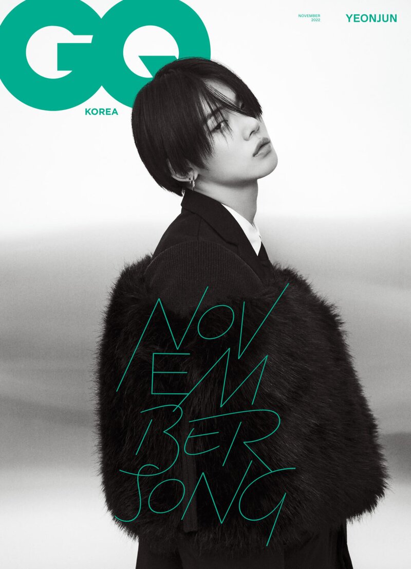 TXT YEONJUN for GQ Korea x BURBERRY November Issue 2022 documents 1