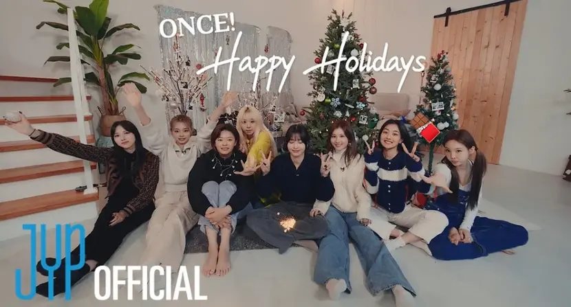 TWICE Drops Mini MV for "Merry & Happy" 2022 Ver.