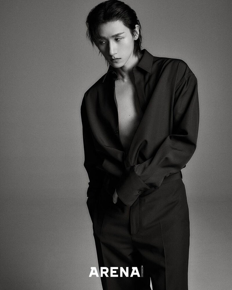 MONSTA X's I.M for Arena Homme+ Korea - February 2024 Issue documents 7