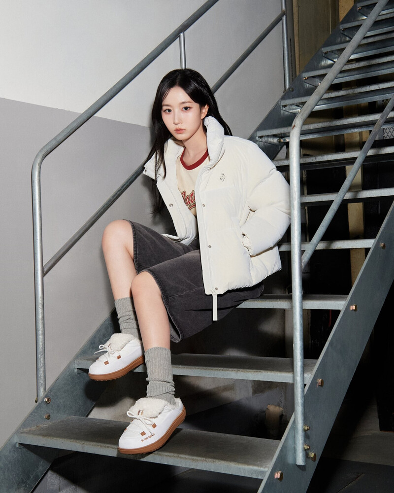 NMIXX's Haewon and Sullyoon X Le Coq Sportif 24 Winter 'SEE THAT' documents 3