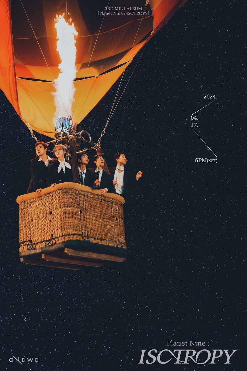 ONEWE 3rd mini album 'Planet Nine : ISOTROPY' concept photos documents 7