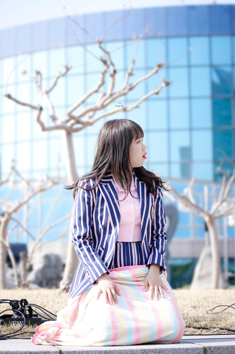 180323 Weki Meki Yoojung at Music Bank mini fanmeeting documents 3