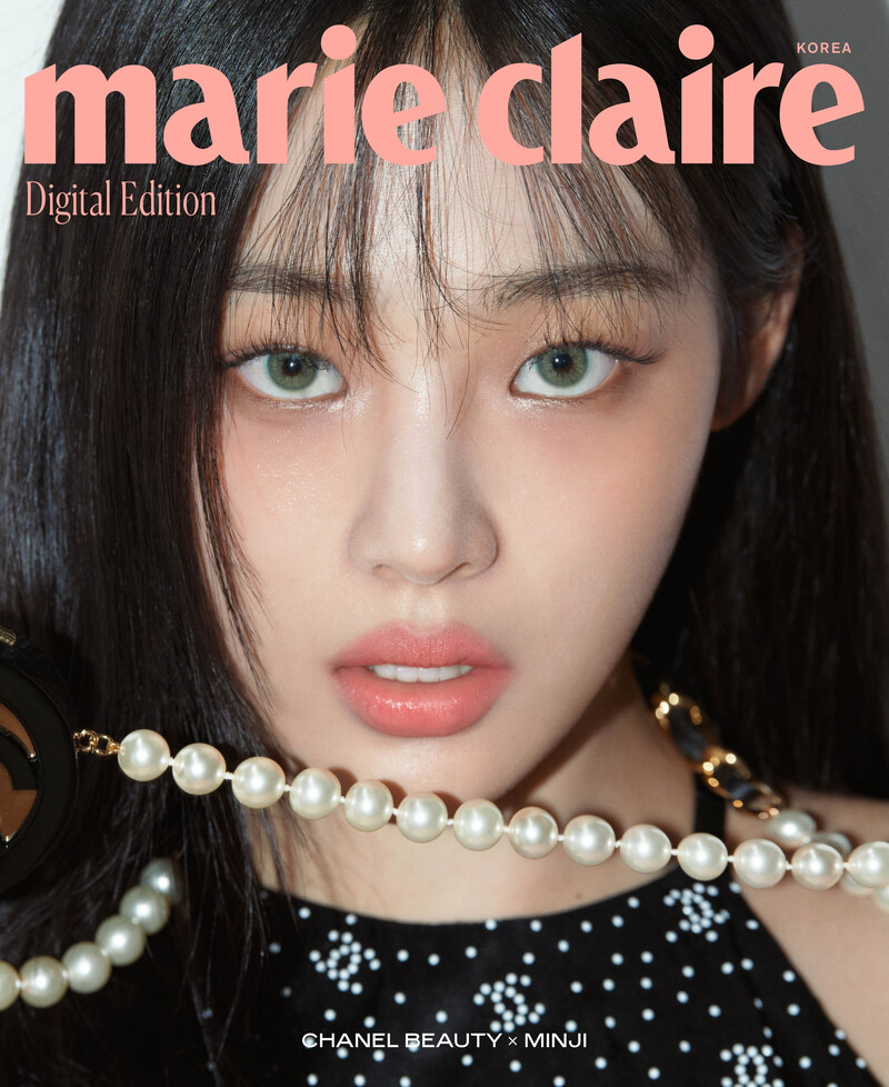 MINJI x Chanel Beauty for Marie Claire Korea October 2024 Issue documents 3