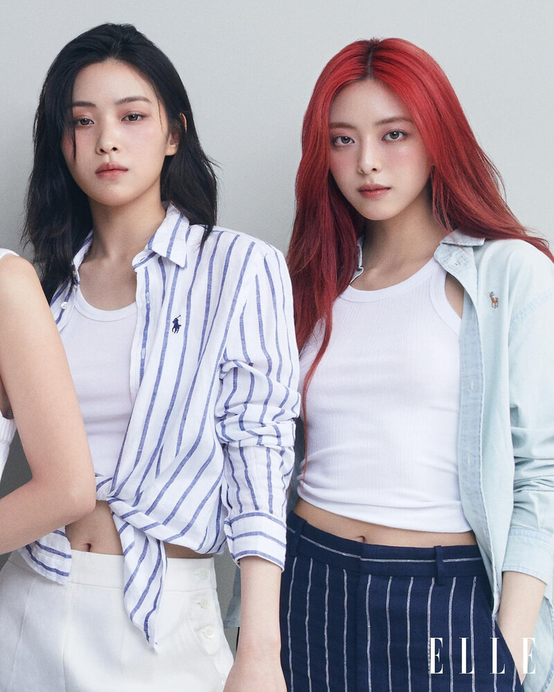 ITZY for Elle Singapore - June 2024 Issue documents 9