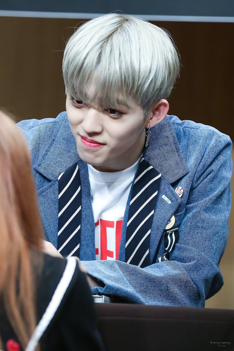 171117 SEVENTEEN at Yeongdeungpo Fansign - S.Coups documents 4