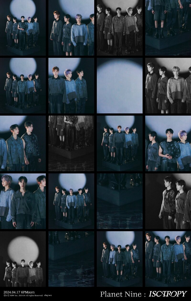 ONEWE 3rd mini album 'Planet Nine : ISOTROPY' concept photos documents 1