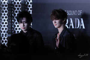 241024 RICKY & GYUVIN at The Sound of Prada Event in Seoul