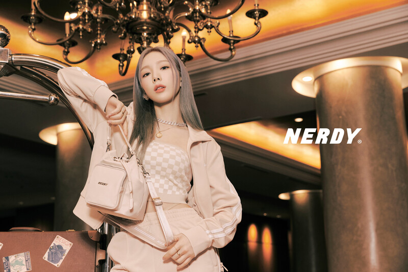 Taeyeon for NERDY 2022 SS Collection documents 4