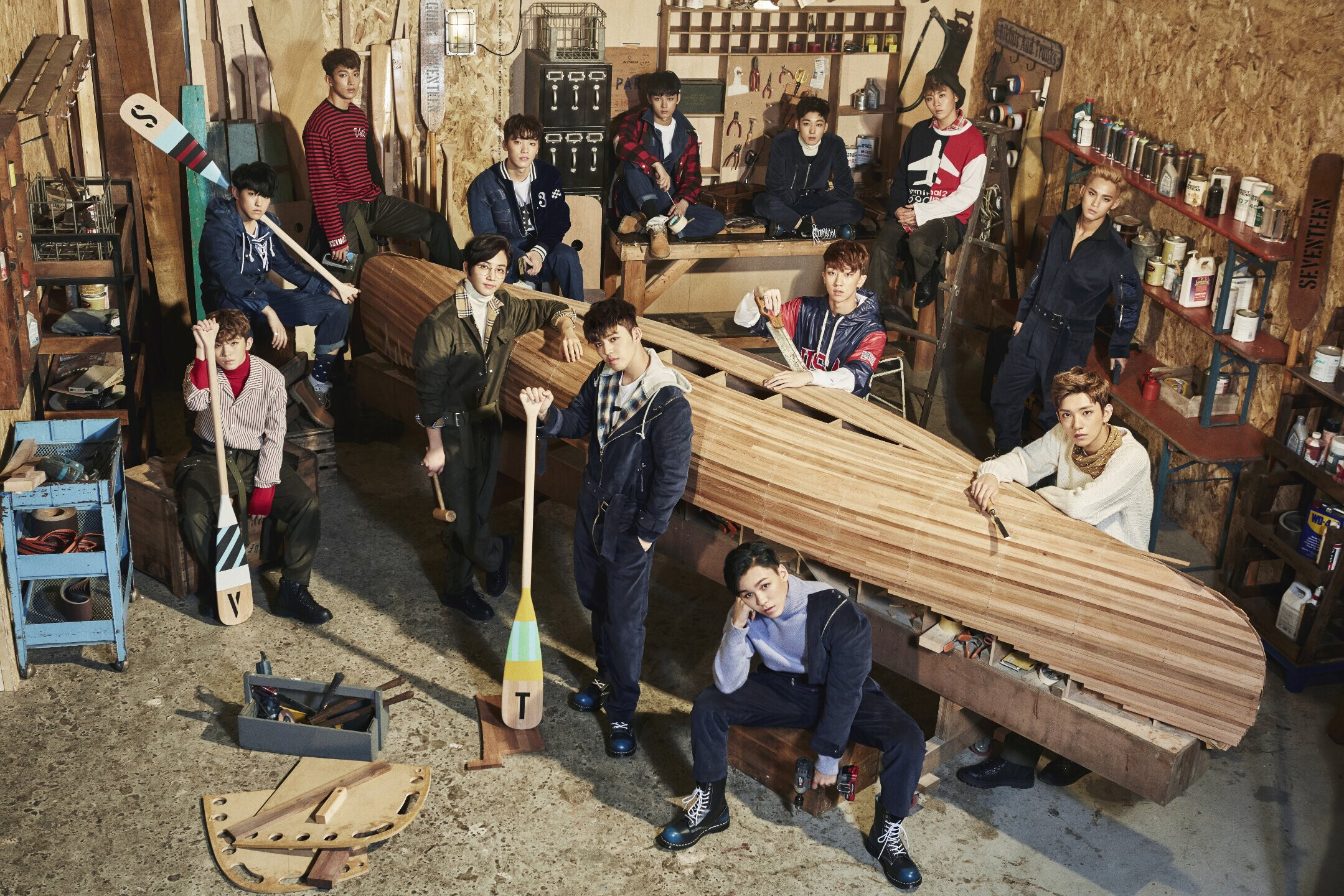 SEVENTEEN 3rd Mini Album “GOING SEVENTEEN ” Concept Photo | kpopping