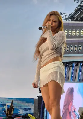 240825 Hwasa at PSY Summer Swag concert in Suwan