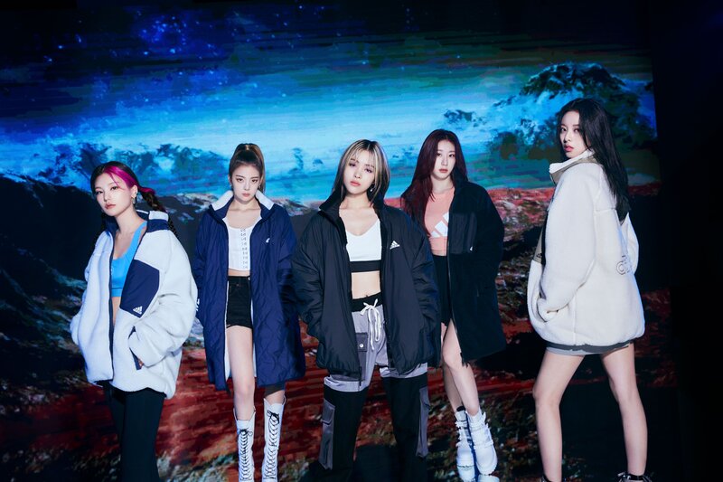 ITZY for Adidas 2021 FW Collection documents 7