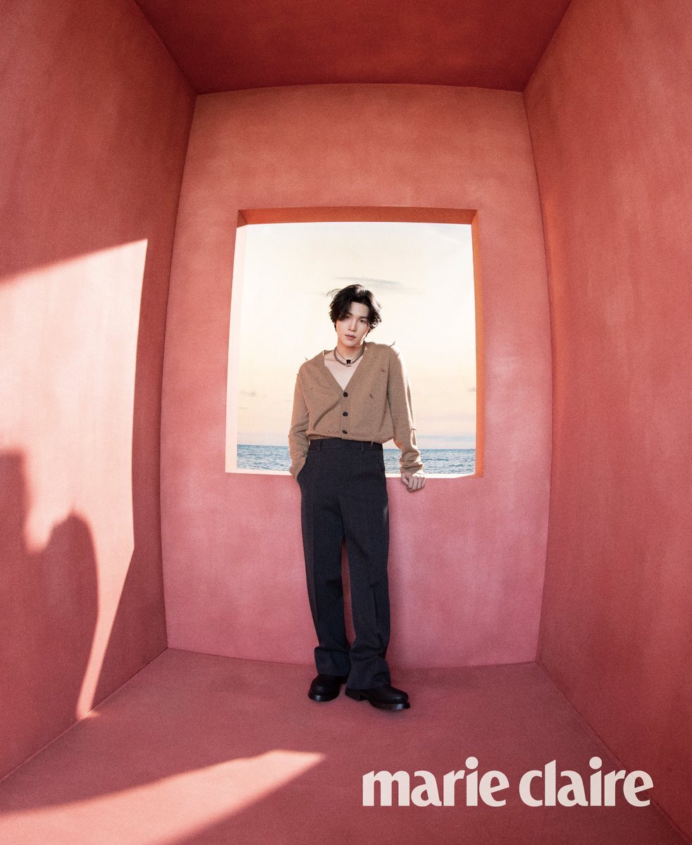 BTS SUGA for MARIE CLAIRE Korea x VALENTINO May Issue 2023 | kpopping