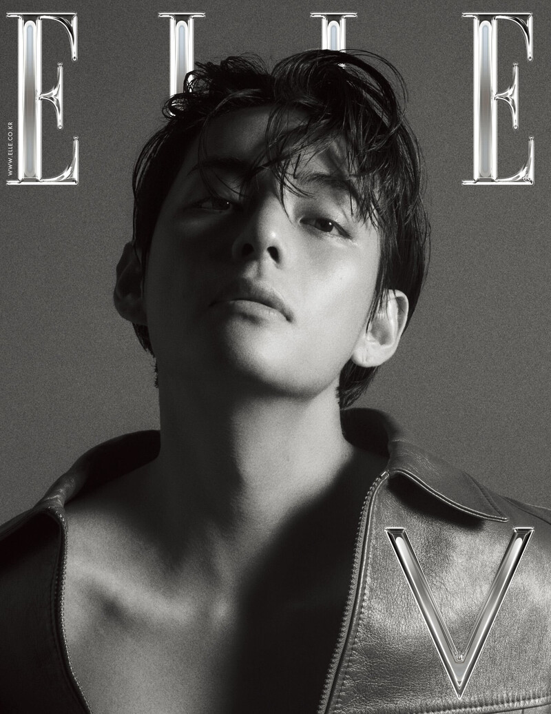 BTS V for ELLE Korea x CELINE April Issue 2023 documents 1