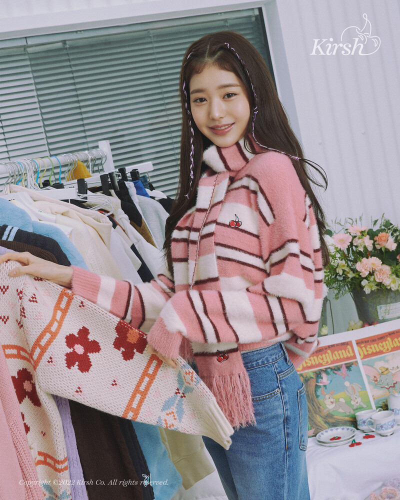 IVE Wonyoung for KIRSH 22AW 'Get play love' Collection documents 5