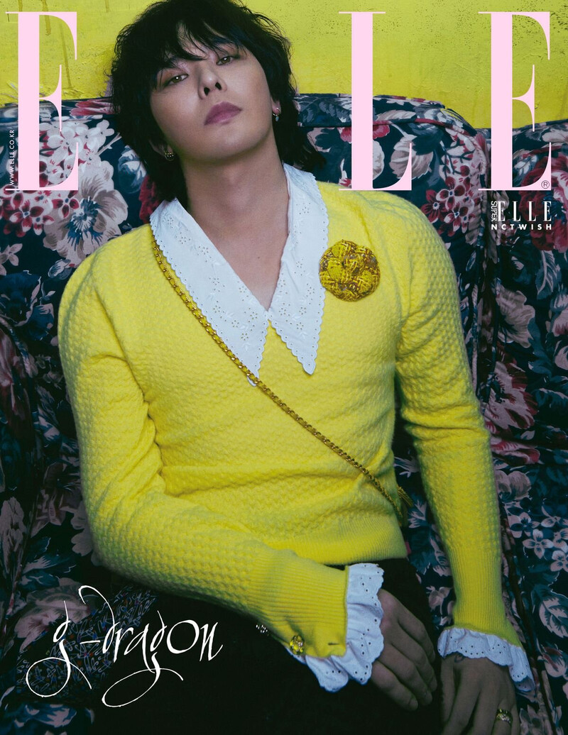 G-Dragon x Chanel for Elle Korea July 2024 Issue documents 5