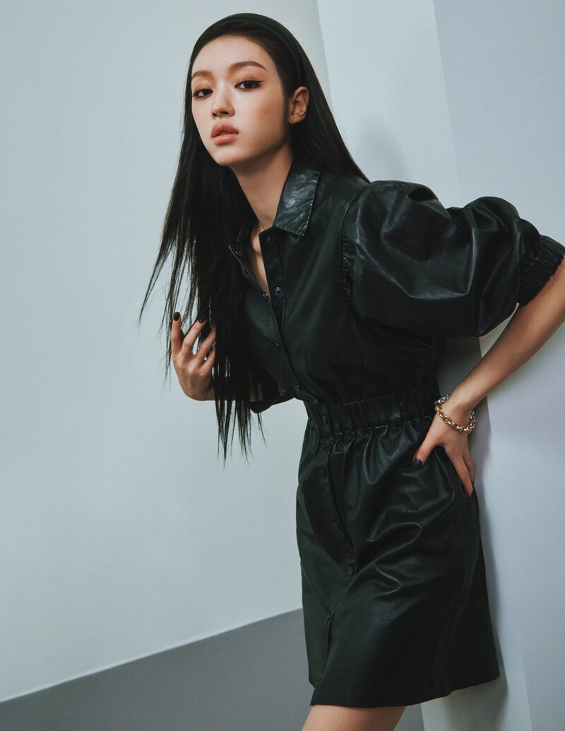 OH MY GIRL Yooa for All Saints 2022 FW Collection | kpopping