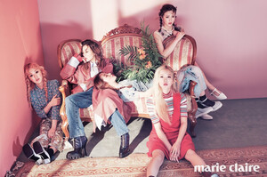 Red Velvet for Marie Claire Korea Magazine April 2016 issue