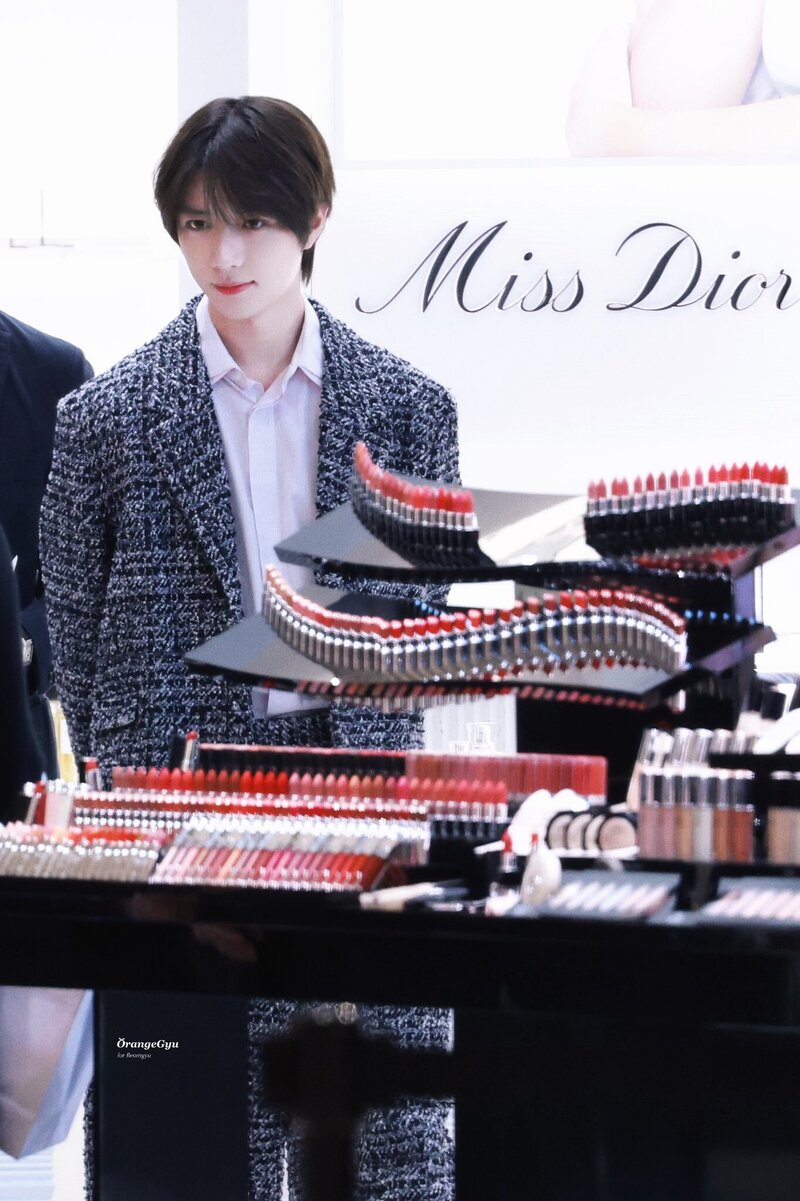 240311 TXT Beomgyu - DIOR Beauty Event documents 3
