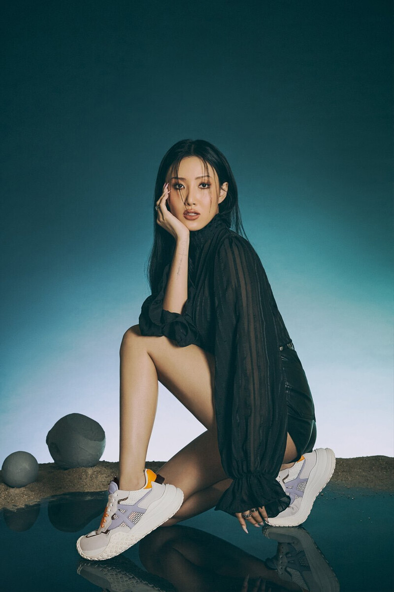 MAMAMOO HWASA for ASH Shoes 'JOKER' Collection 2022 documents 1