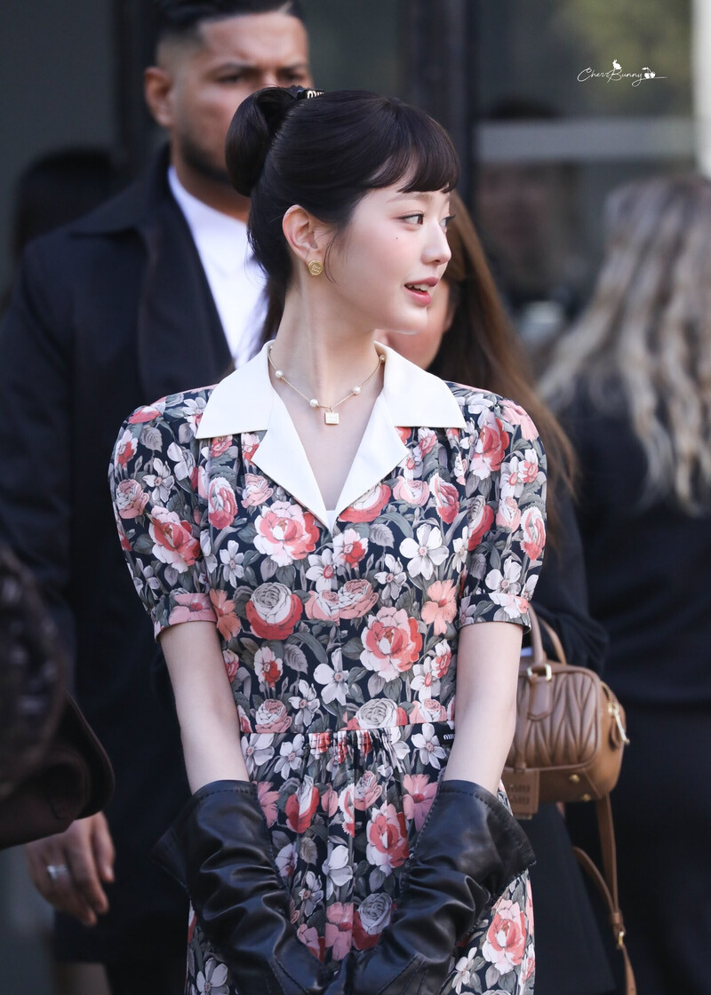 241001 IVE Wonyoung - Miu Miu SS25 Show at Paris Fashion Week documents 10