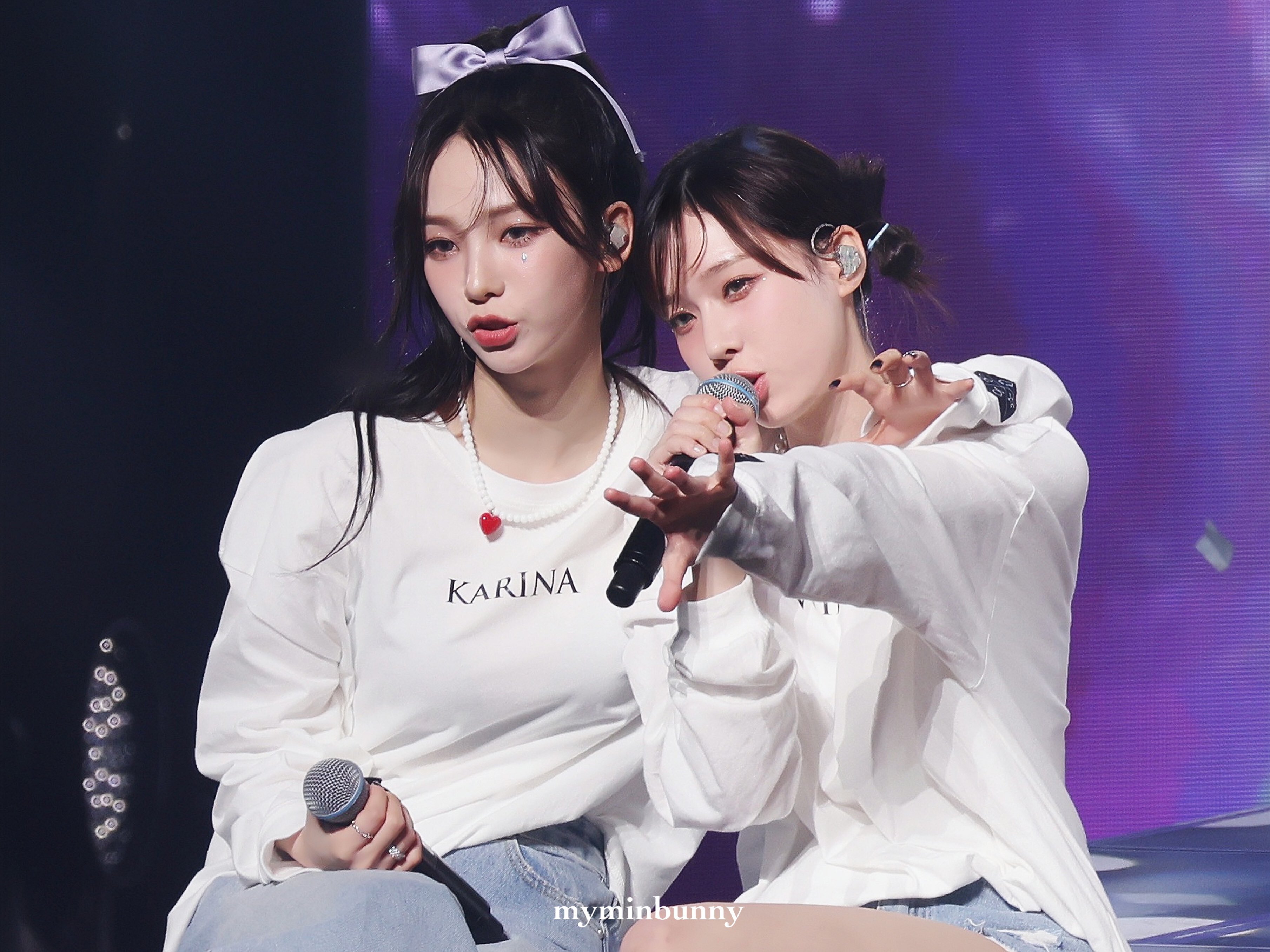 230319 aespa Karina & Winter - 1st Concert 'SYNK : HYPER LINE' in 