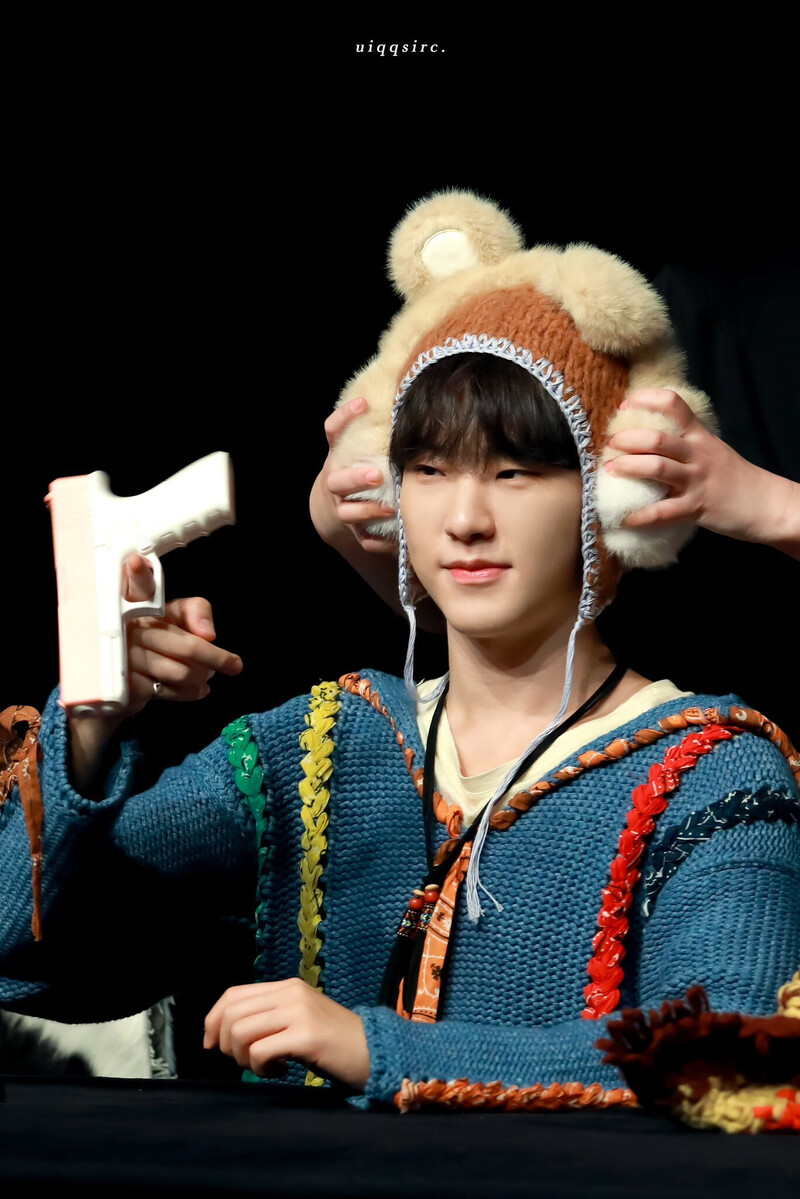 231104 SEVENTEEN Hoshi - SEVENTEENTH HEAVEN Offline Fansign Event documents 6