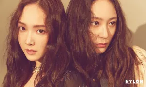 Krystal & Jessica for Nylon Korea magazine January 2019 issue