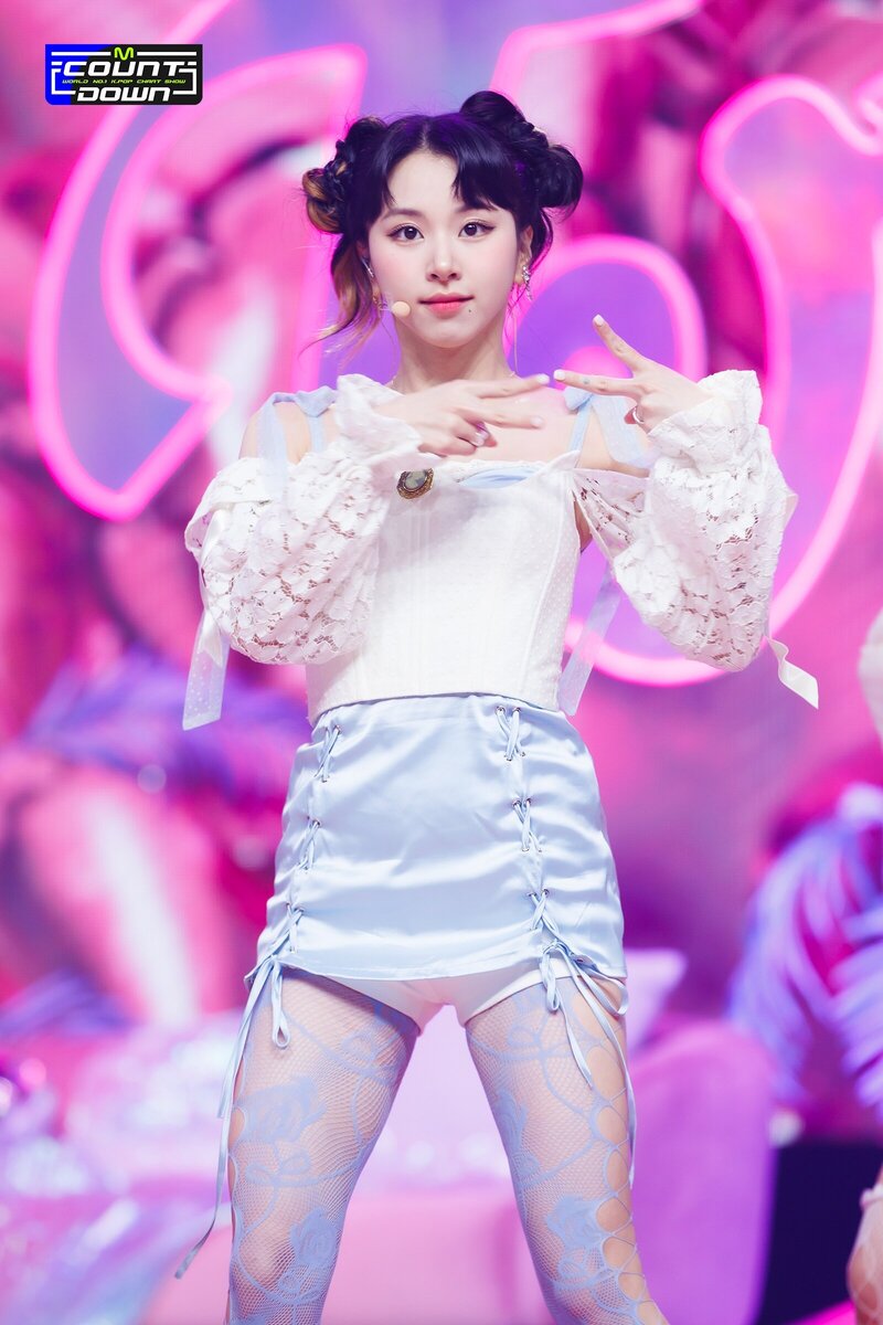 220901 TWICE Chaeyoung 'Talk that Talk' at M Countdown documents 8
