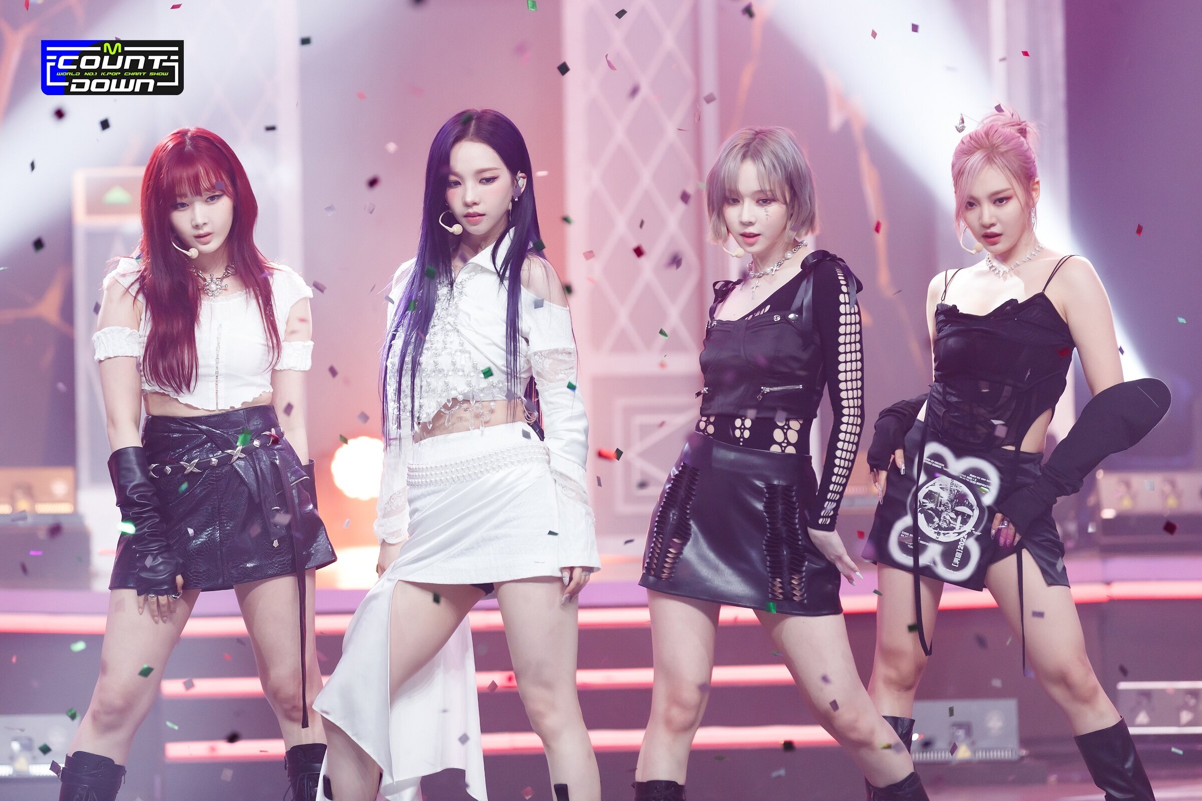 220714 aespa - 'Girls' at M Countdown | kpopping