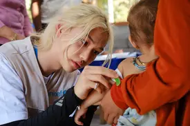 UNICEF Korea - Stray Kids Felix in Laos Volunteer Activities