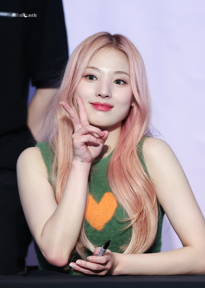 220523 NMIXX Jinni - LA Fansign documents 3