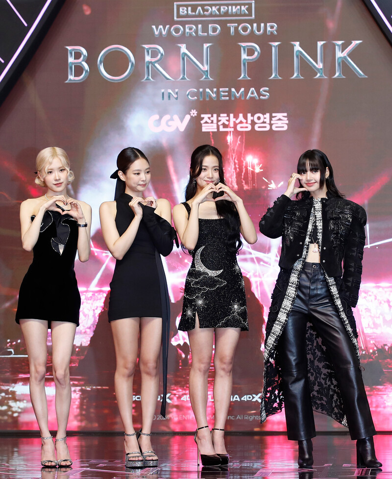 240809 BLACKPINK - Pink Carpet Event for 'BORN PINK World Tour in Cinema' documents 5