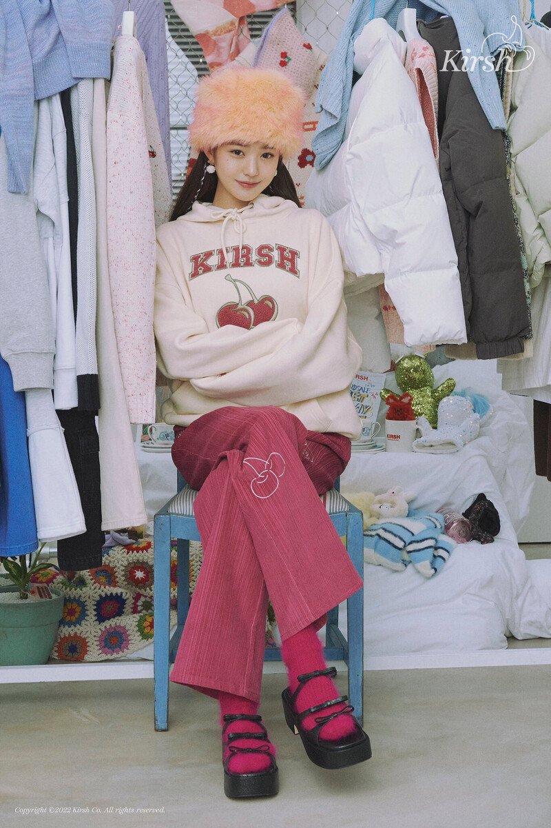 IVE Wonyoung for KIRSH 22AW 'Get play love' Collection documents 4