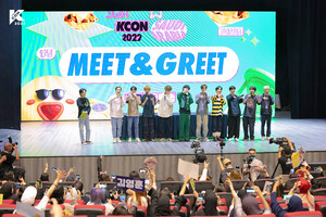 221202 KCON Twitter Update - 2022 KCON SAUDI ARABIA more Behind Photos of “MEET&GREET” with THE BOYZ