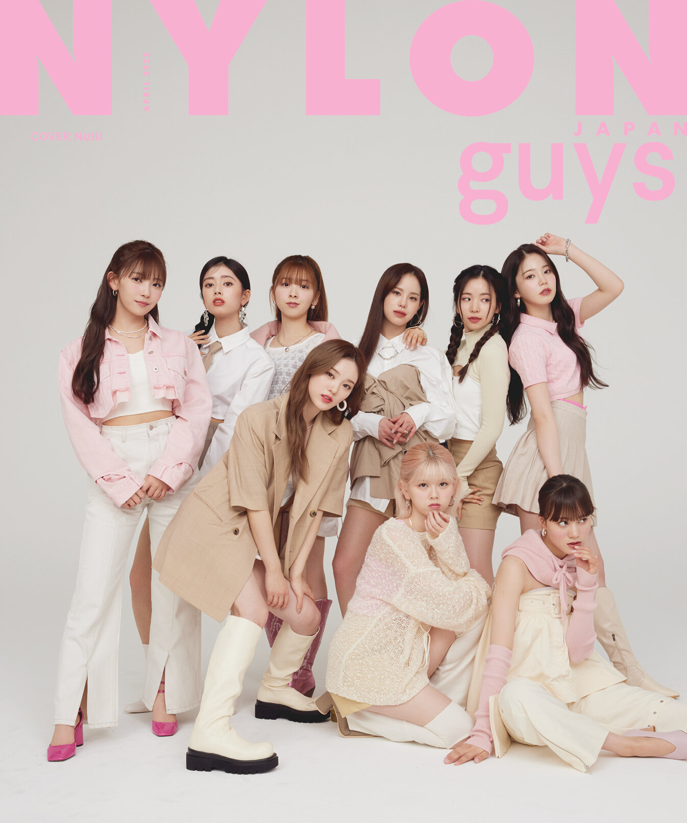 NiziU for Nylon Japan | April 2023 issue | kpopping