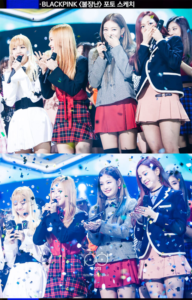 161117 BLACKPINK - “PLAYING WITH FIRE” on SBS Inkigayo documents 22