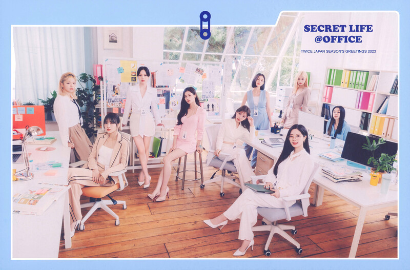 TWICE - 2023 Season's Greetings 'Secret Life @Office' (Scans) documents 1