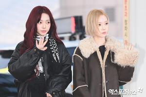 241121 aespa Karina & Winter at Incheon International Airport