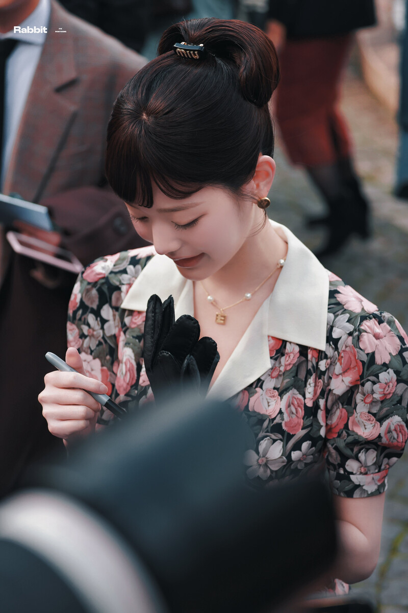 241001 IVE Wonyoung - Miu Miu SS25 Show at Paris Fashion Week documents 18