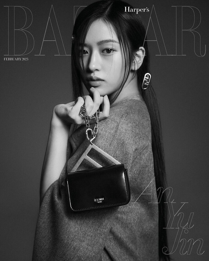 IVE YUJIN for HARPER'S BAAZAR Korea x FENDI February Issue 2023 documents 1