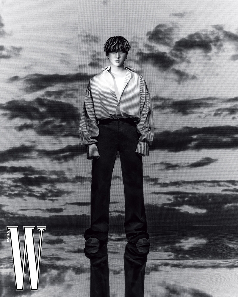 Stray Kids Changbin x Dolce & Gabbana for W Korea Vol. 6 June 2024 Issue documents 6