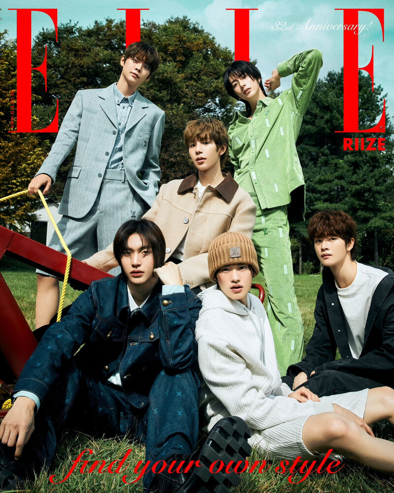 RIIZE for ELLE Korea November 2024 Issue documents 2