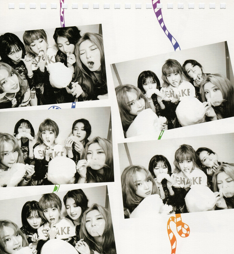 [SCANS] 4Minute 5th mini album '4Minute World' album scans documents 20